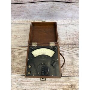 Vintage Sensitive Research Instrument Corp Reference Standard DC Milliammeter